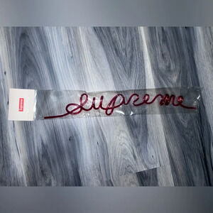 Supreme Red Silly Straw